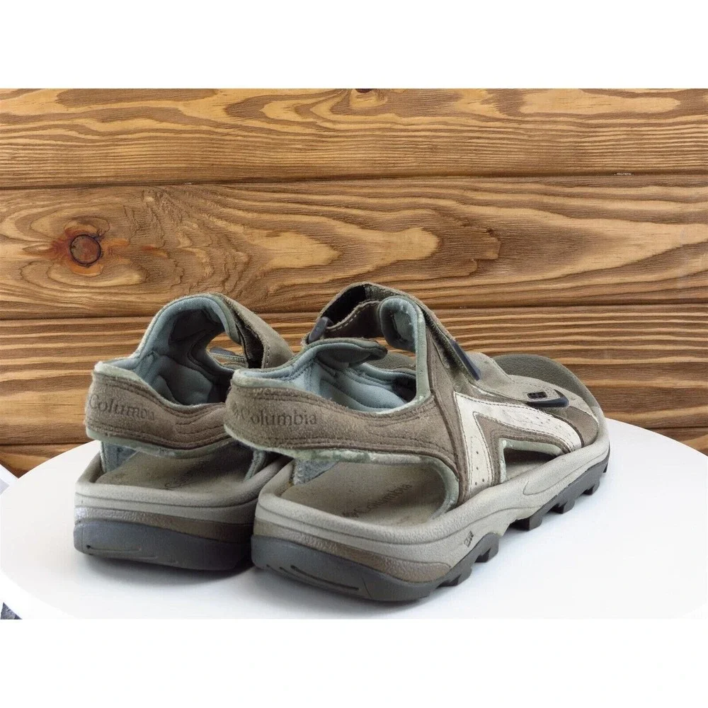 Columbia Size 10 M Women Sandal Sport Sandals Brown Leather Crescent‎ Trail